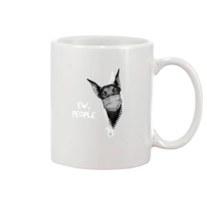 Doberman Zipper Mug Apparel