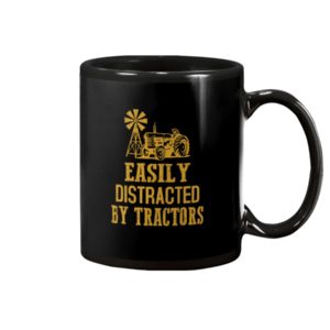 Easily Distracted By Tractors Mug Apparel