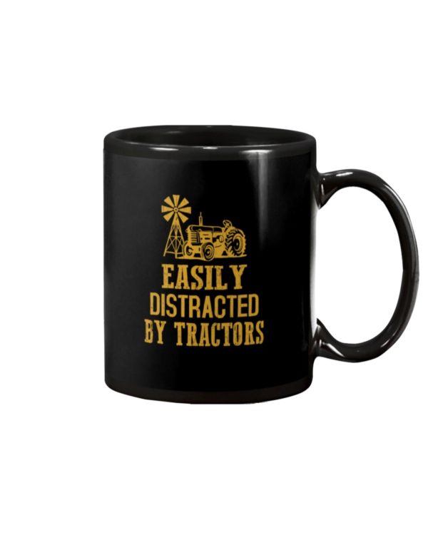 Easily Distracted By Tractors Mug Apparel