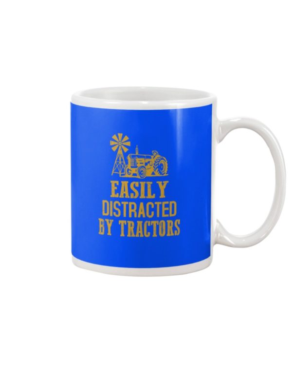 Easily Distracted By Tractors Mug Apparel