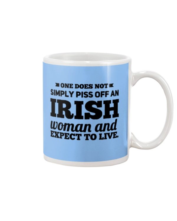 ONE DOES NOT SIMPLY PISS OFF AN IRISH WOMAN Mug Apparel