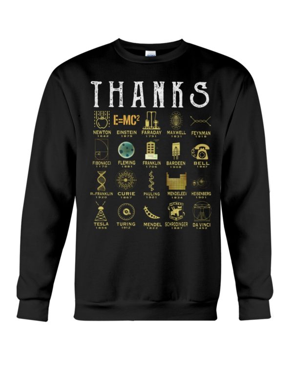 THANK SCIENCE Shirt, Hoodie Apparel