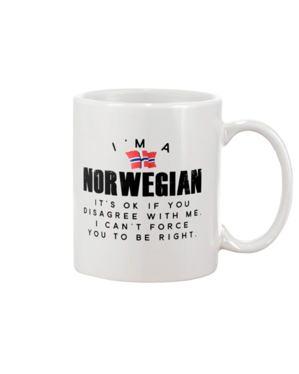 I'M A NORWEGIAN IT'S OK Mug Apparel