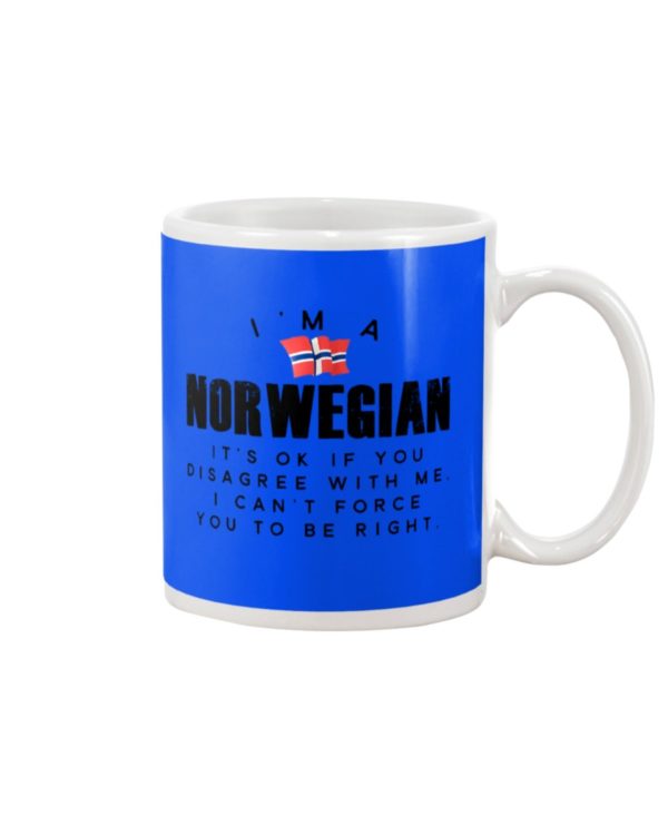 I'M A NORWEGIAN IT'S OK Mug Apparel