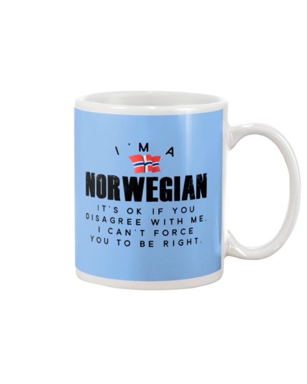 I'M A NORWEGIAN IT'S OK Mug Apparel