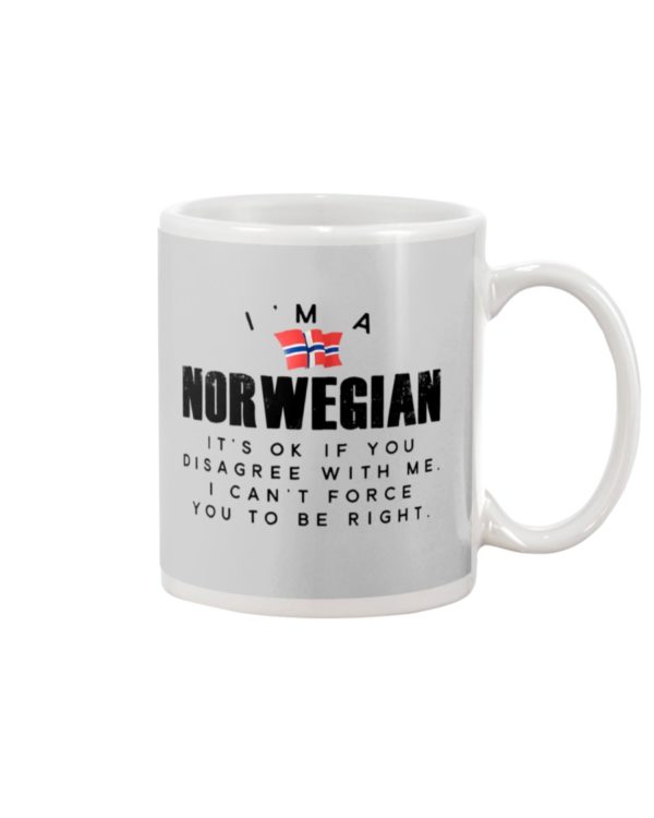 I'M A NORWEGIAN IT'S OK Mug Apparel