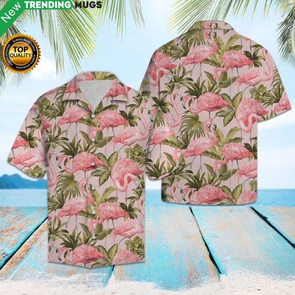 Flamingo Hawaiian Shirt Jisubin Apparel