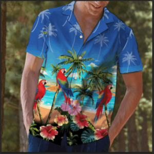 Parrot Hawaiian Shirt Jisubin Apparel