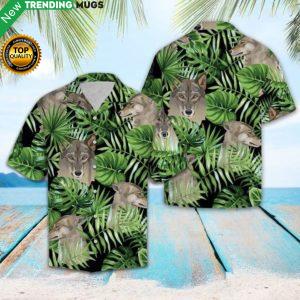 Wolf Hawaiian Shirt Jisubin Apparel