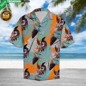 Owl Hawaiian Shirt Jisubin Apparel