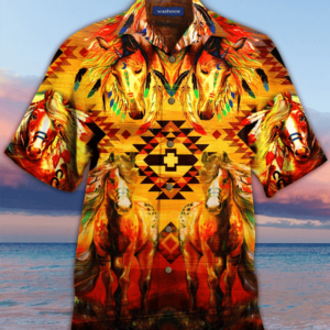 Amazing War Horse Hawaiian Shirt Jisubin Apparel