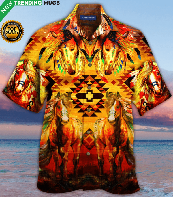 Amazing War Horse Hawaiian Shirt Jisubin Apparel