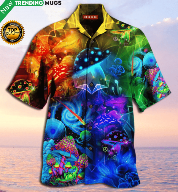 Amazing Magic Mushroom Hawaiian Shirt Jisubin Apparel