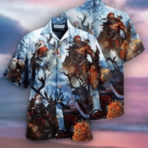 Christmas Stay Cool Santa Claus Hawaiian Shirt Jisubin Apparel