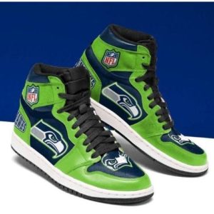 Seattle Seahawks Men Jordan Shoes Green Shoes & Sneaker