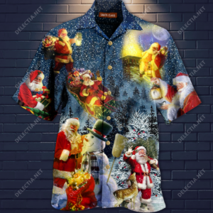 Magical Christmas Santa Claus Hawaiian Shirt Jisubin Apparel