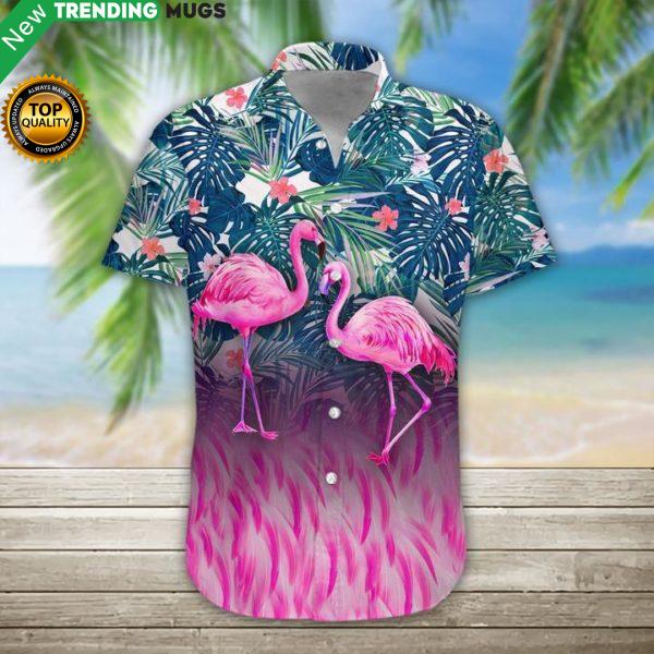 Flamingo Hawaiian Shirt Jisubin Apparel