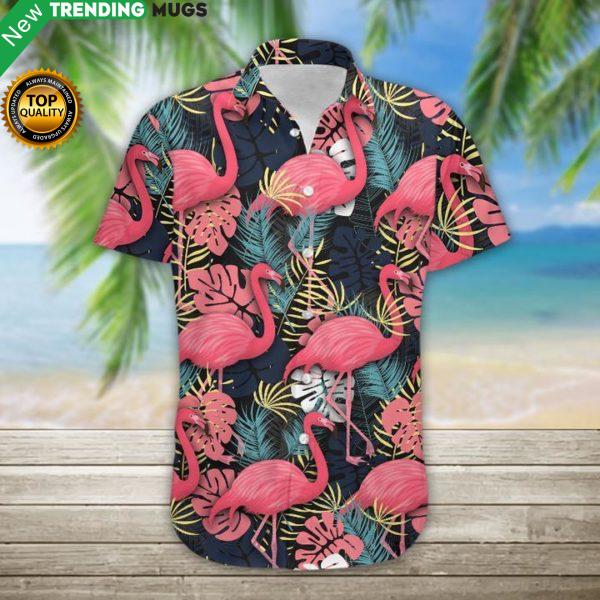 Flamingo Hawaiian Shirt Jisubin Apparel