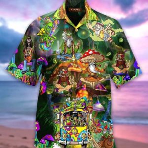 Hippie Hawaiian Shirt Jisubin Apparel