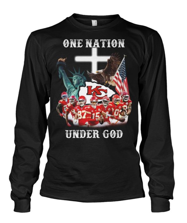 kansan City Chiefs One Nation Under God Shirt Jisubin Apparel