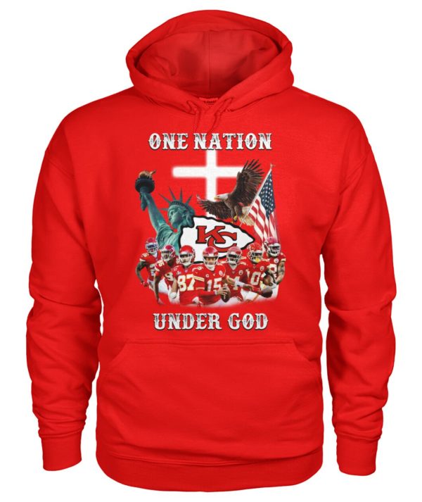 kansan City Chiefs One Nation Under God Shirt Jisubin Apparel