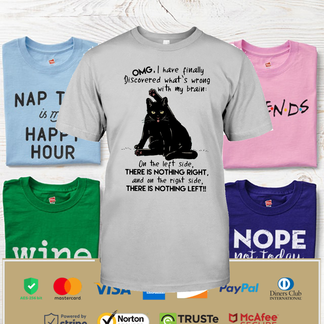 Black Cat Nothing Both Shirt, Hoodie Gift For Cat Lovers Apparel