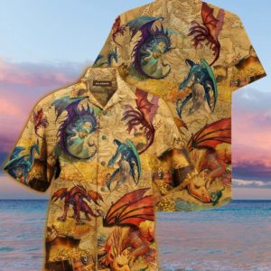 Every Treasure Is Guarded By Dragons Hawaiian Shirt Jisubin Apparel