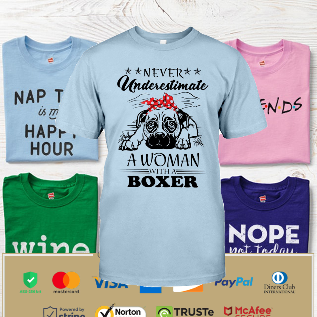 Boxer Woman Shirt, Hoodie Apparel