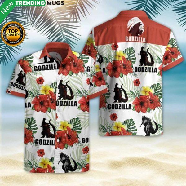 Godzilla Hawaiian Shirt Jisubin Apparel