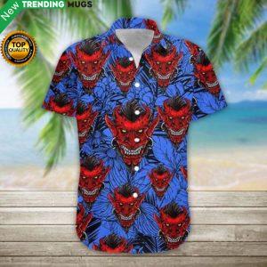 Samurai Hawaiian Shirt Jisubin Apparel