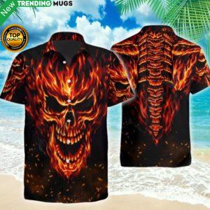 Skull Lover Hawaiian Shirt Jisubin Apparel