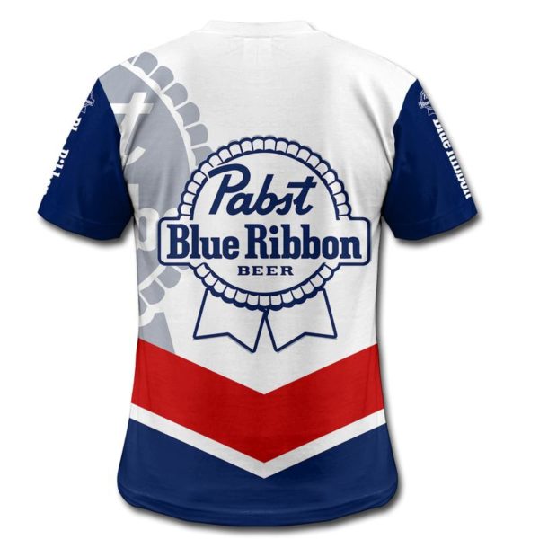 Pabst Blue Ribbon 3D All Over Printed Shirt Jisubin Apparel