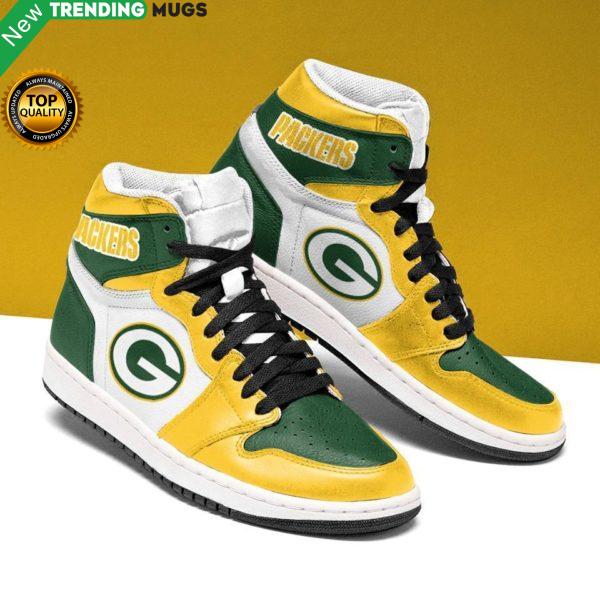 Green Bay Packers Green Yellow Running Shoes Jordan Sneaker Shoes & Sneaker