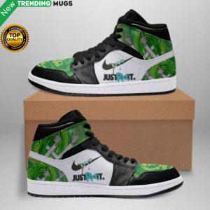 Just Rick It Rick And Morty Air Jordan Sneakers Shoes & Sneaker