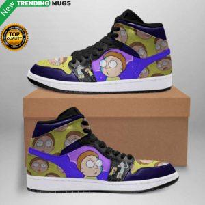 Rick And Morty Jordan Sneakers Custom Jordan Shoe Sneaker Dakingmanstore Shoes & Sneaker