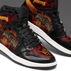 Pantera Jordan Sneakers For Fans Custom Jordan Shoe Sneaker Shoes & Sneaker