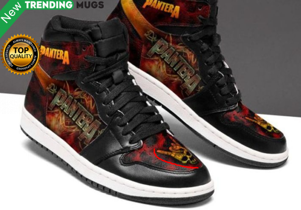 Pantera Jordan Sneakers For Fans Custom Jordan Shoe Sneaker Shoes & Sneaker