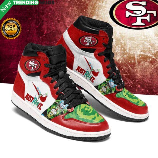 Just Rick It San Francisco 49Ers Jordan Sneakers Custom Jordan Shoe Sneaker Shoes & Sneaker