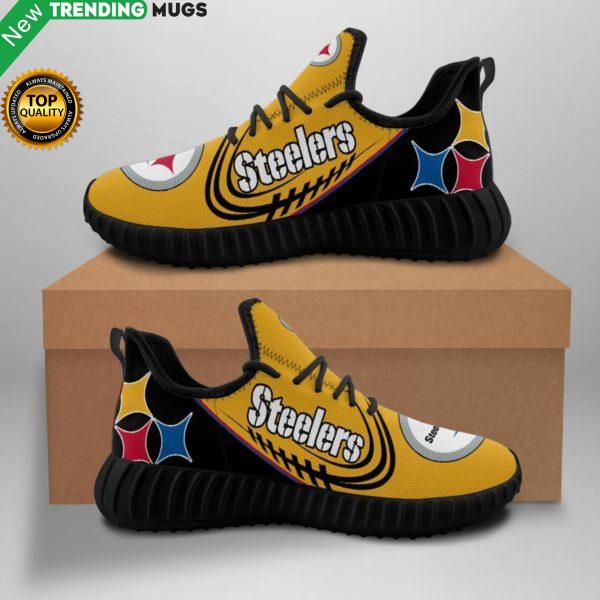 Pittsburgh Steelers Nfl Unisex Sneakers New Sneakers Custom Shoes Pittsburgh Steelers Yeezy Boost Shoes & Sneaker