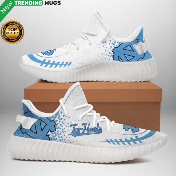North Carolina Tar Heels Unisex Sneaker Football Custom Shoes North Carolina Tar Heels Yeezy Boost Shoes & Sneaker