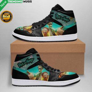 Rick And Morty Toxic Air Jordan Sneakers Custom Jordan Shoe Sneaker Shoes & Sneaker