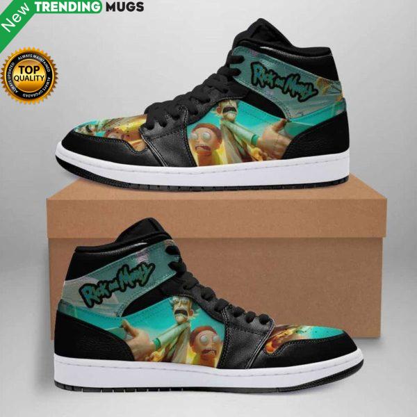Rick And Morty Toxic Air Jordan Sneakers Custom Jordan Shoe Sneaker Shoes & Sneaker