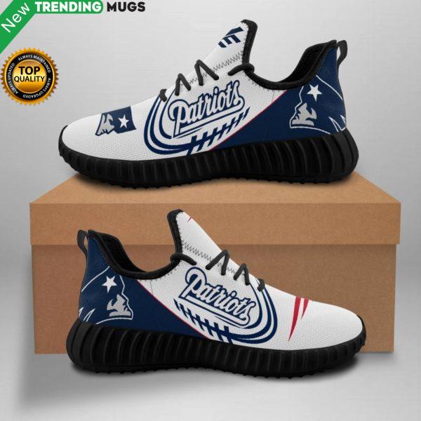 Nfl New England Patriots Unisex Sneakers New Sneakers Custom Shoes New England Patriots Yeezy Boost Shoes & Sneaker