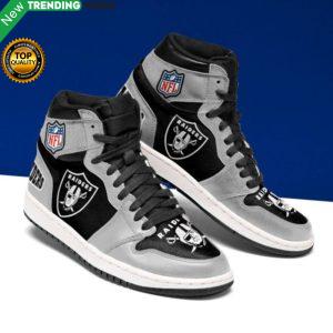 Oakland Raiders Jordan Sneakers Custom Jordan Shoe Sneaker Dakingmanstore Shoes & Sneaker