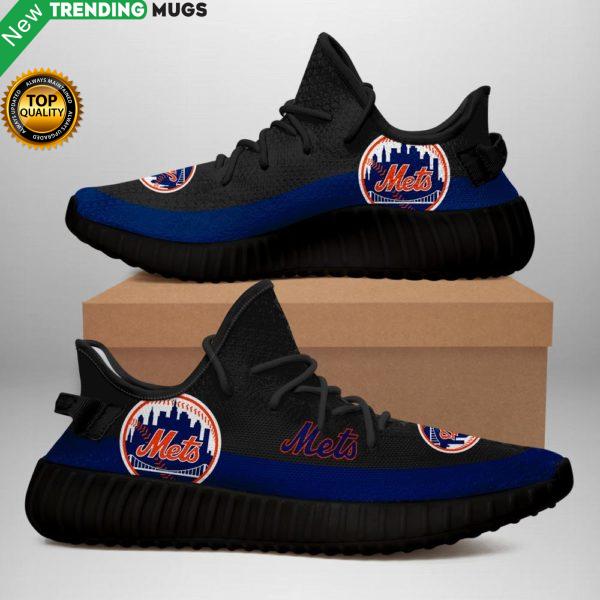 New York Mets Black Sneakers Shoes & Sneaker