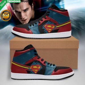 Superman Marvel Men Jordan Shoes Unique Superman Avengers Custom Sneakers Shoes & Sneaker