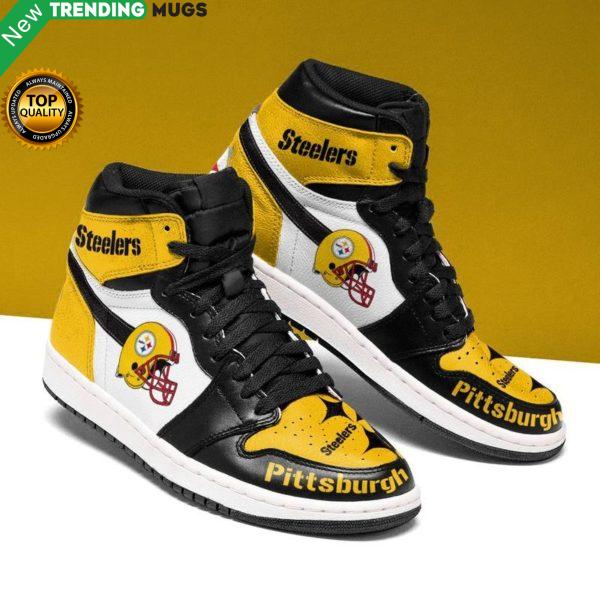 Pittsburgh Steelers Men Jordan Shoes Unique Football Custom Sneakers Shoes & Sneaker