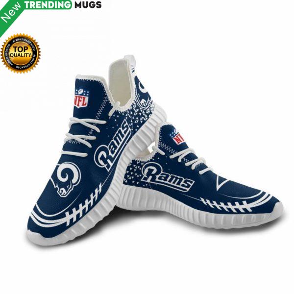 Los Angeles Rams Unisex Sneakers New Sneakers Custom Shoes Football Yeezy Boost Shoes & Sneaker