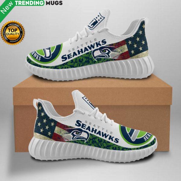 Seattle Seahawks Unisex Sneakers New Sneakers Custom Shoes Football Yeezy Boost Shoes & Sneaker
