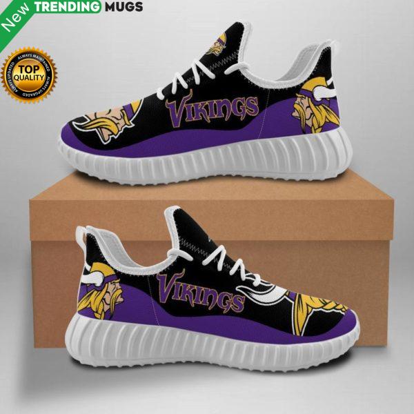 Minnesota Vikings Unisex Sneakers New Sneakers Custom Shoes Football Yeezy Boost Shoes & Sneaker